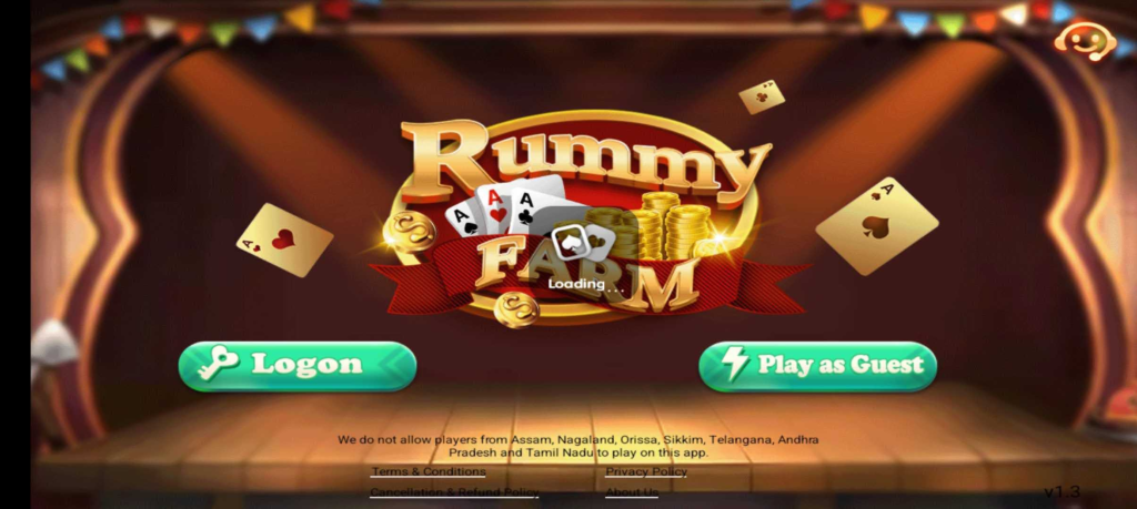 Rummy Farm Download Signup Bonus Rs.51 Withdrawal Rs.200